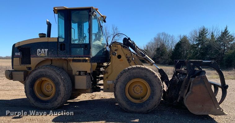 image for item DM7731 2001 Caterpillar  924G wheel loader