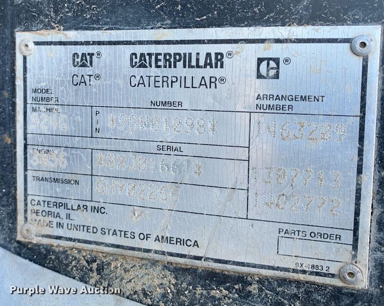 image for item DM7731 2001 Caterpillar  924G wheel loader