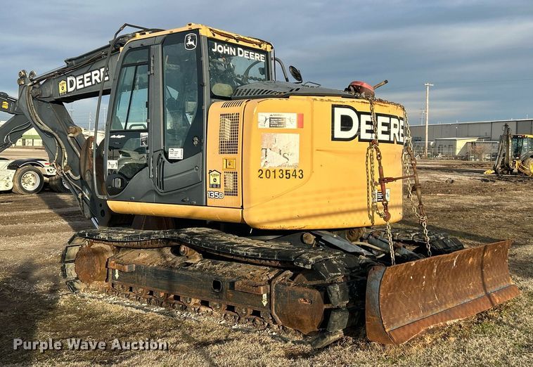 image for item DN0692 2012 John Deere  135D excavator