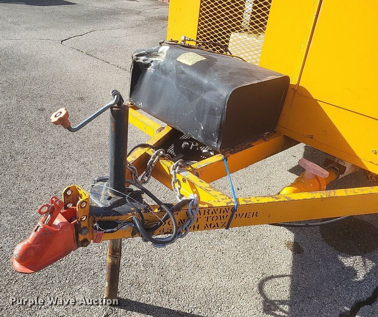 image for item DO4818 1995 Sewer Equipment Co. of America  747FR2000 sewer jetter trailer