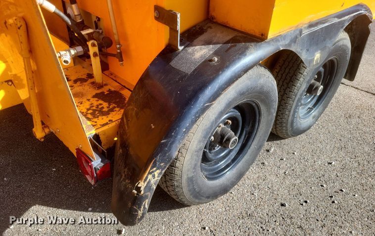 image for item DO4818 1995 Sewer Equipment Co. of America  747FR2000 sewer jetter trailer
