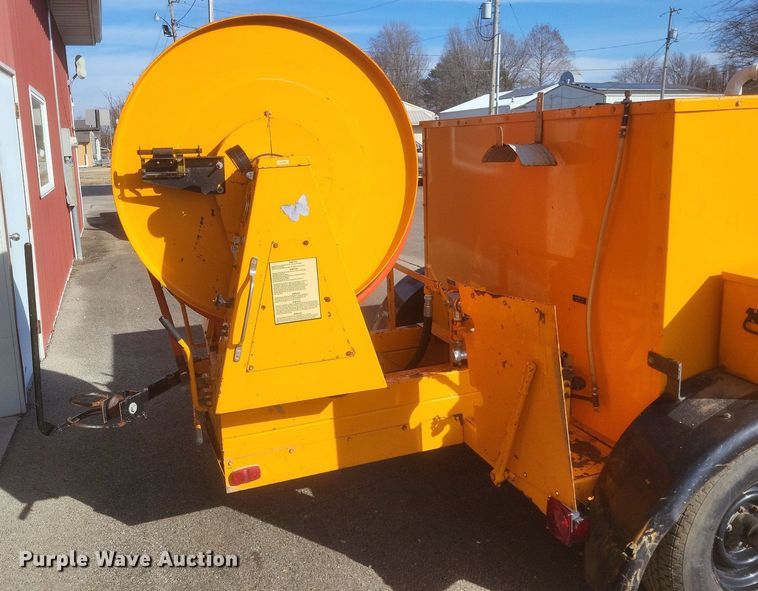 image for item DO4818 1995 Sewer Equipment Co. of America  747FR2000 sewer jetter trailer