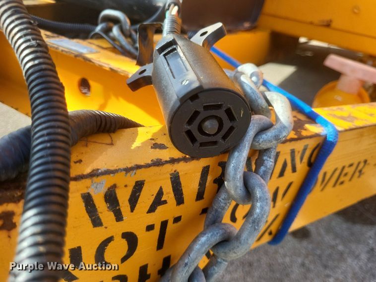 image for item DO4818 1995 Sewer Equipment Co. of America  747FR2000 sewer jetter trailer