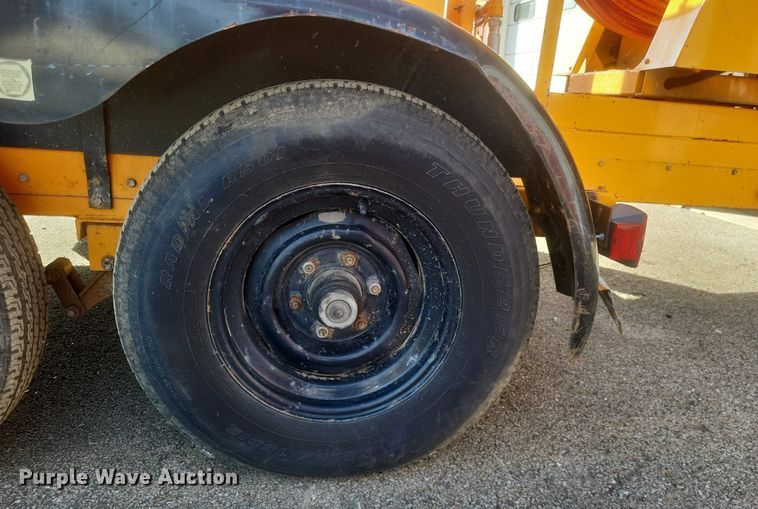 image for item DO4818 1995 Sewer Equipment Co. of America  747FR2000 sewer jetter trailer