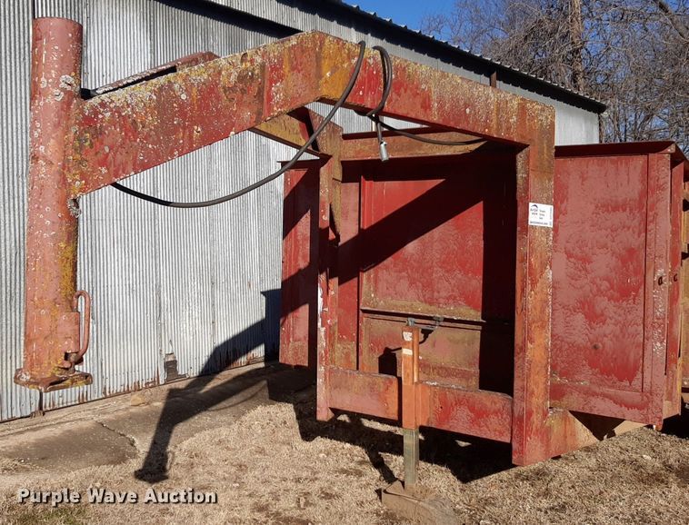 image for item DP2585 Shop made utility trailer