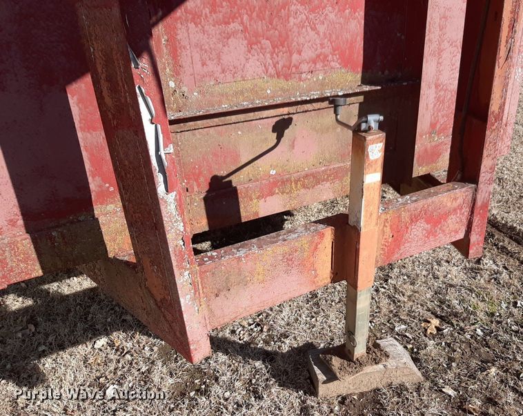 image for item DP2585 Shop made utility trailer