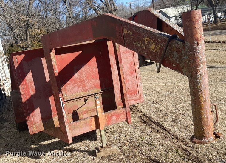 image for item DP2585 Shop made utility trailer