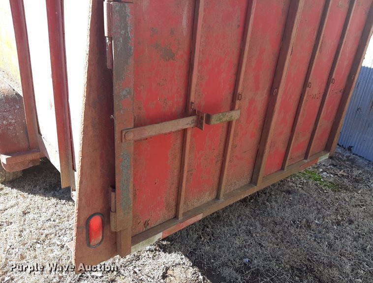 image for item DP2585 Shop made utility trailer