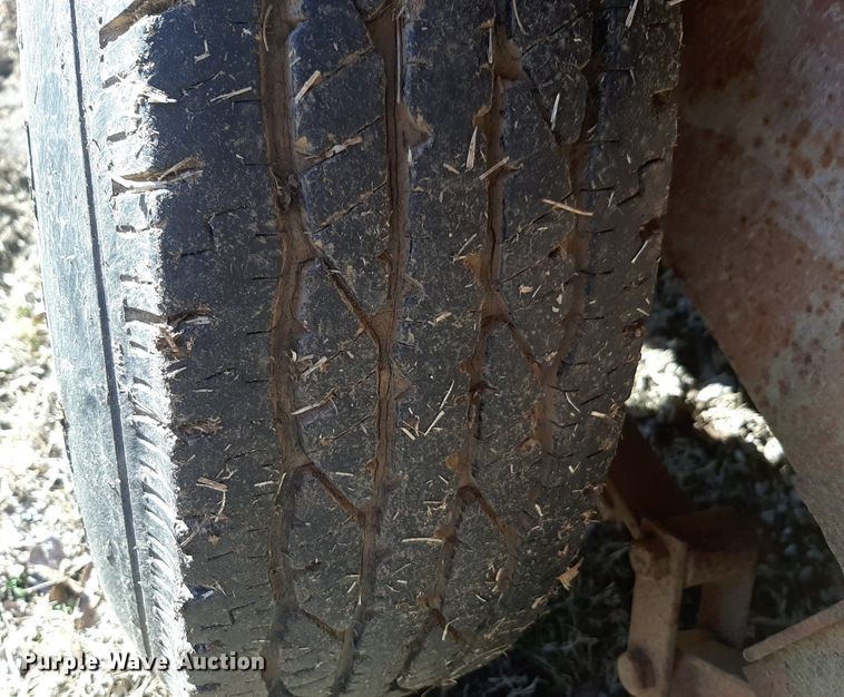 image for item DP2585 Shop made utility trailer