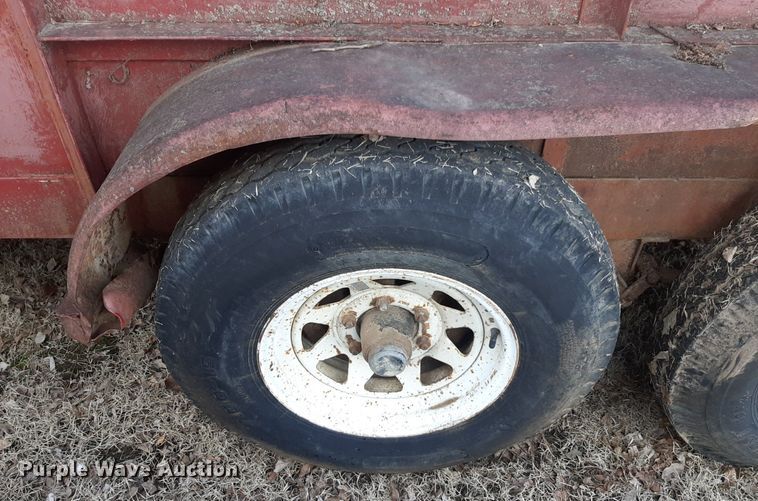 image for item DP2585 Shop made utility trailer