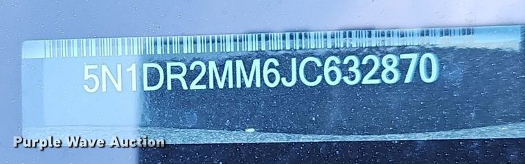 image for item DR5997 2018 Nissan Pathfinder SV SUV