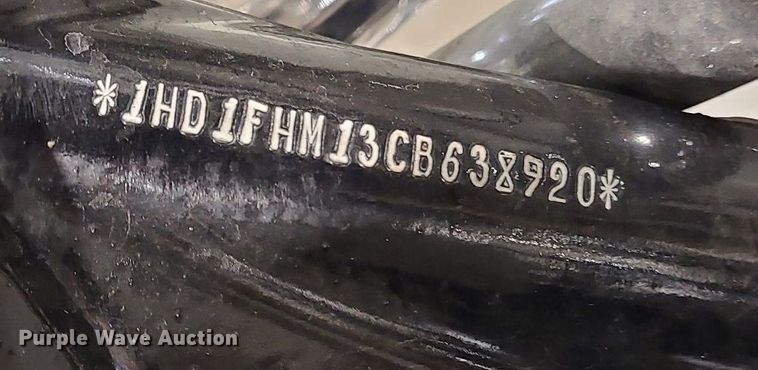 image for item DS7277 2012 Harley Davidson Road King Police motorcycle