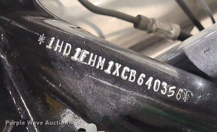 image for item DS7278 2012 Harley Davidson Road King Police motorcycle