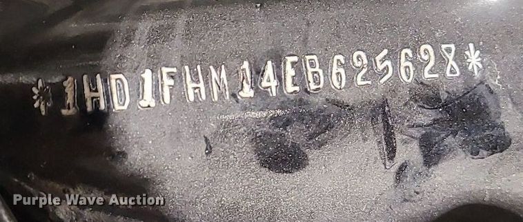 image for item DS7279 2014 Harley Davidson Road King Police motorcycle