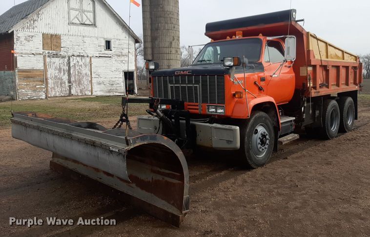 image for item DV9784 1988 GMC Top Kick dump truck