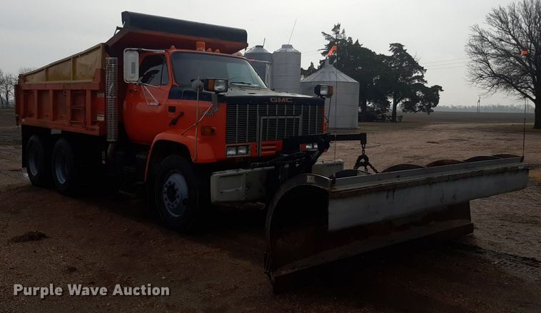 image for item DV9784 1988 GMC Top Kick dump truck