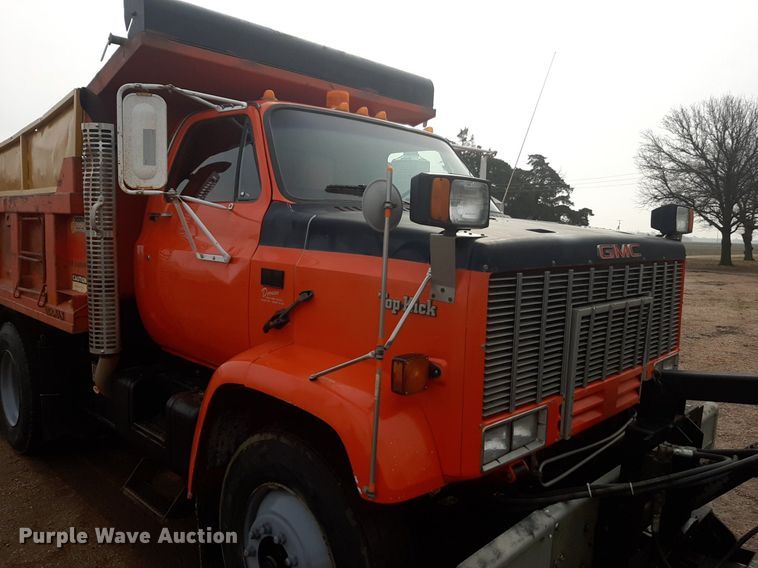 image for item DV9784 1988 GMC Top Kick dump truck