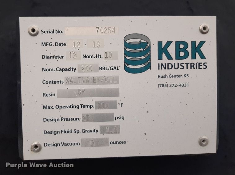 image for item DV9791 Oilfield equipment