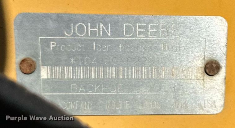 image for item DW2964 2003 John Deere 410G backhoe