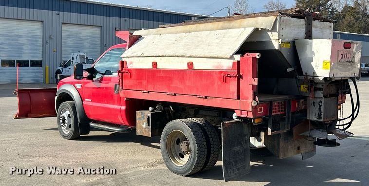 image for item EK4016 2007 Ford F550 Super Duty XL dump truck