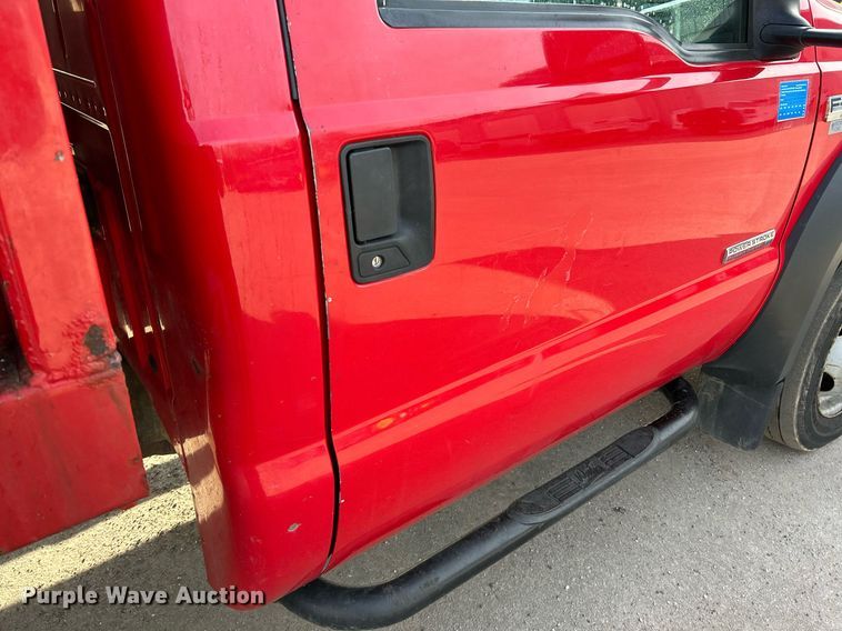 image for item EK4016 2007 Ford F550 Super Duty XL dump truck