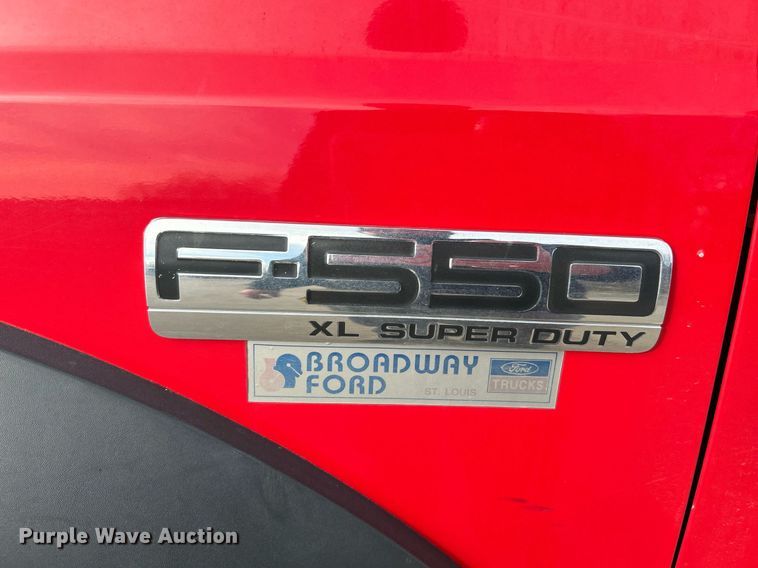 image for item EK4016 2007 Ford F550 Super Duty XL dump truck