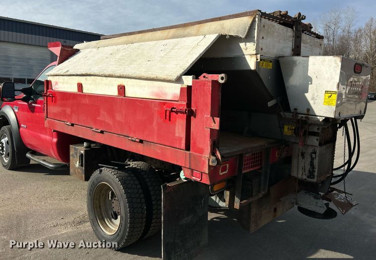 image for item EK4016 2007 Ford F550 Super Duty XL dump truck