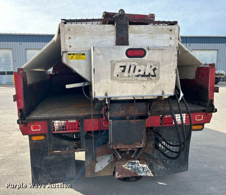 image for item EK4016 2007 Ford F550 Super Duty XL dump truck
