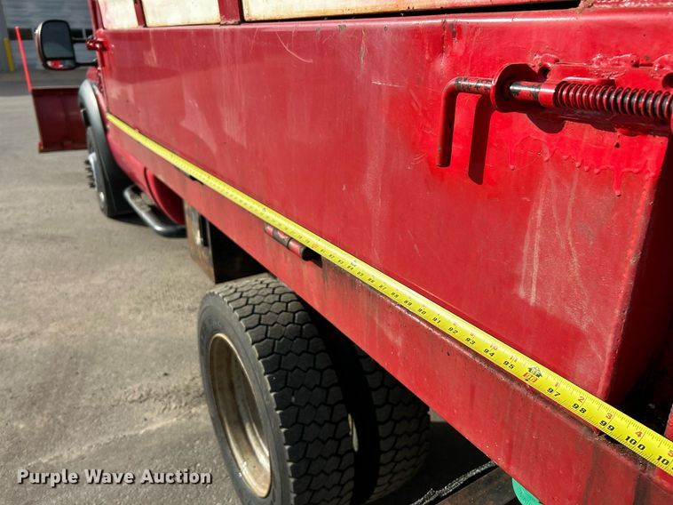 image for item EK4016 2007 Ford F550 Super Duty XL dump truck