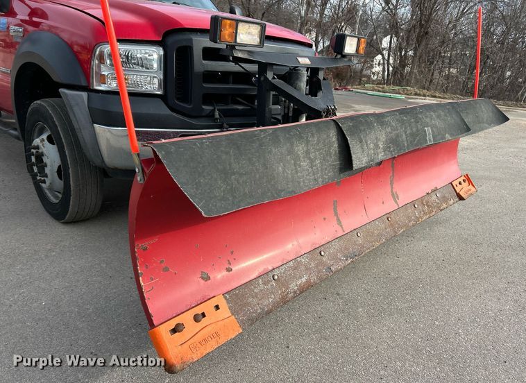 image for item EK4016 2007 Ford F550 Super Duty XL dump truck