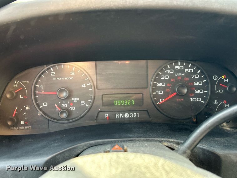 image for item EK4016 2007 Ford F550 Super Duty XL dump truck