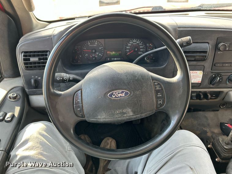 image for item EK4016 2007 Ford F550 Super Duty XL dump truck