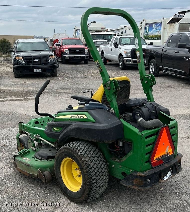 image for item KV9874 John Deere Z930M ZTR lawn mower