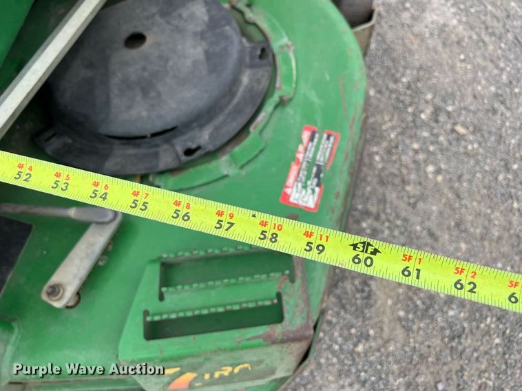 image for item KV9874 John Deere Z930M ZTR lawn mower