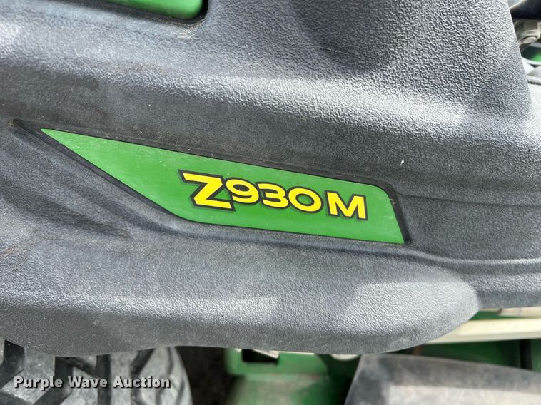 image for item KV9874 John Deere Z930M ZTR lawn mower