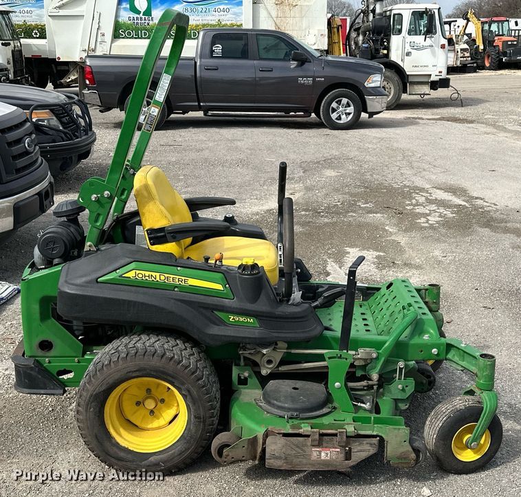 image for item KV9875 John Deere Z930M ZTR lawn mower