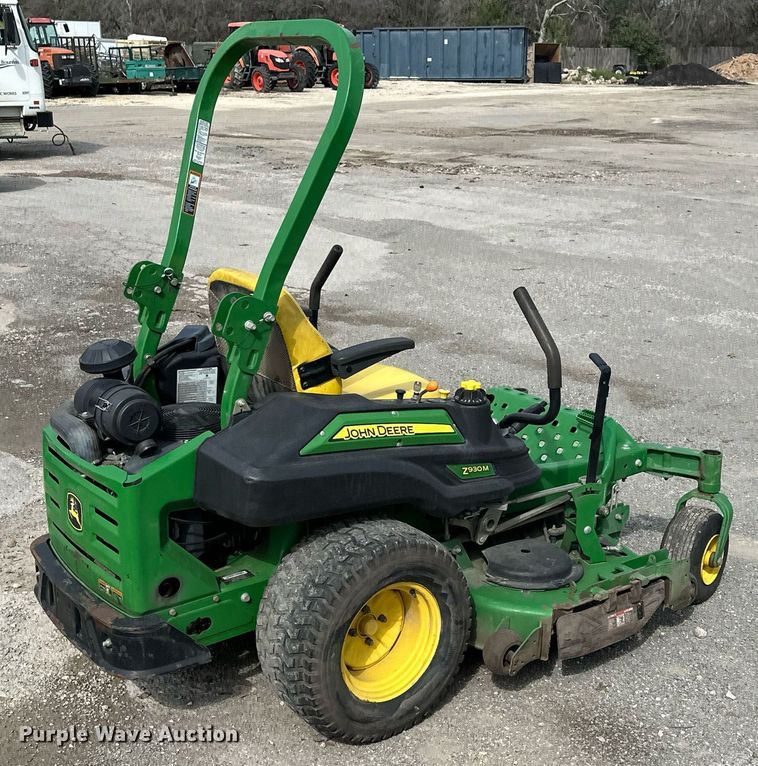 image for item KV9875 John Deere Z930M ZTR lawn mower