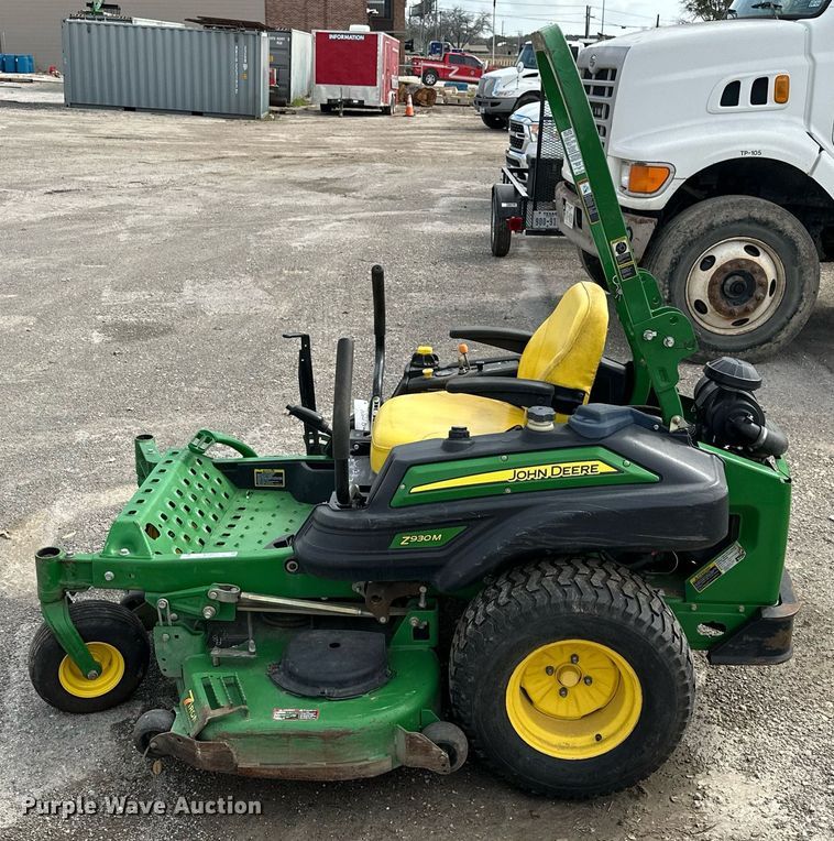 image for item KV9875 John Deere Z930M ZTR lawn mower