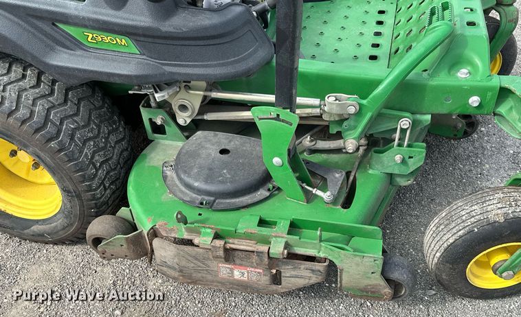 image for item KV9875 John Deere Z930M ZTR lawn mower