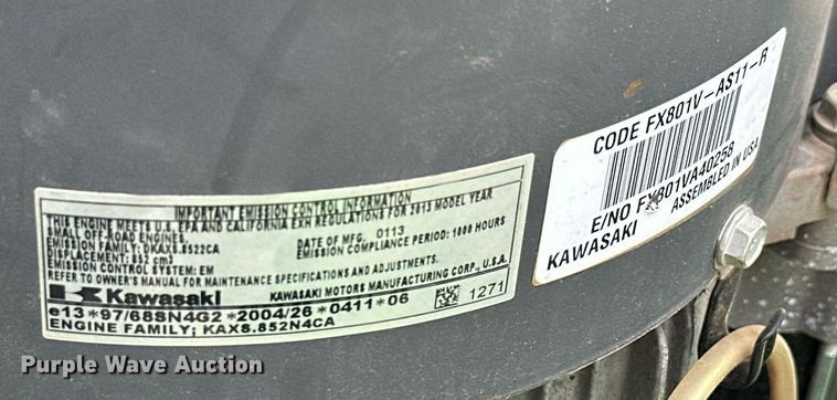 image for item KV9875 John Deere Z930M ZTR lawn mower