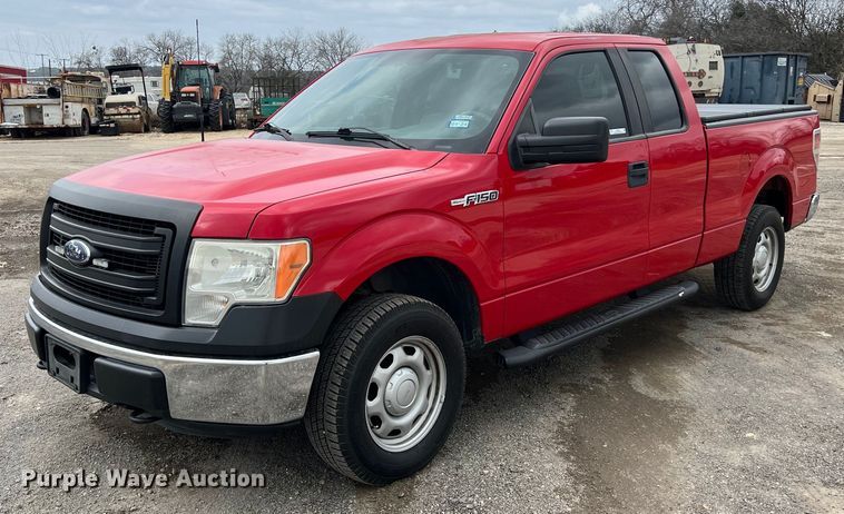 image for item KV9878 2013 Ford F150 SuperCab pickup truck