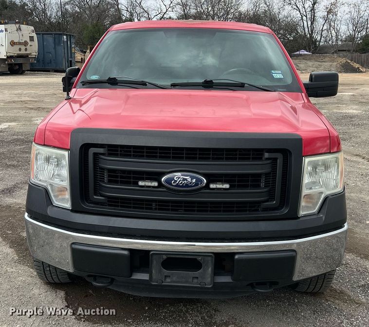 image for item KV9878 2013 Ford F150 SuperCab pickup truck