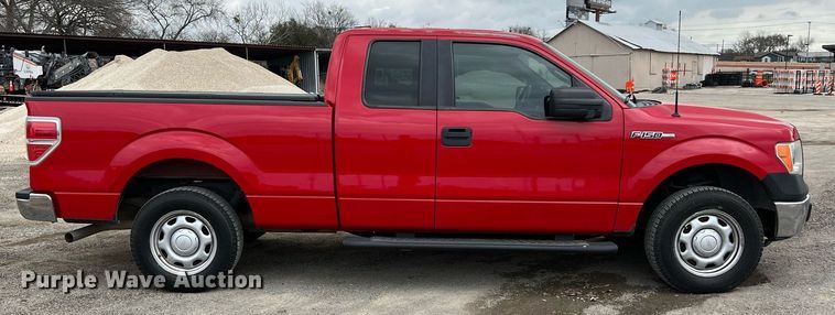 image for item KV9878 2013 Ford F150 SuperCab pickup truck