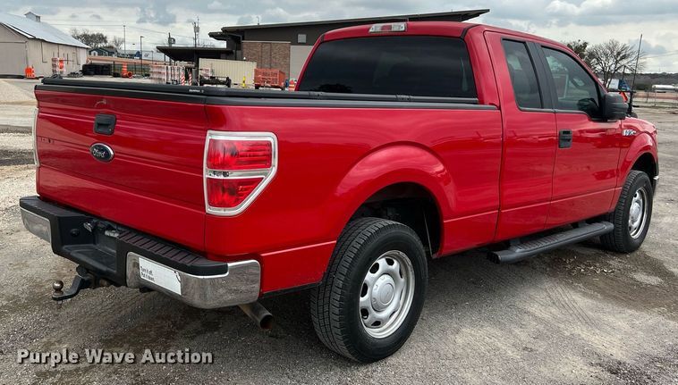 image for item KV9878 2013 Ford F150 SuperCab pickup truck