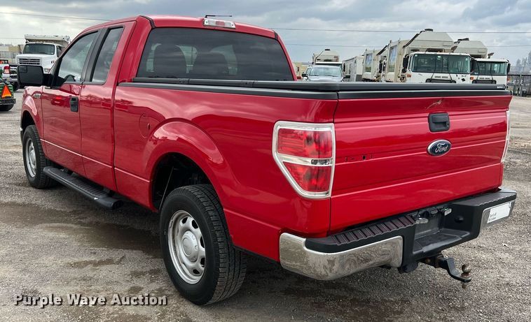 image for item KV9878 2013 Ford F150 SuperCab pickup truck