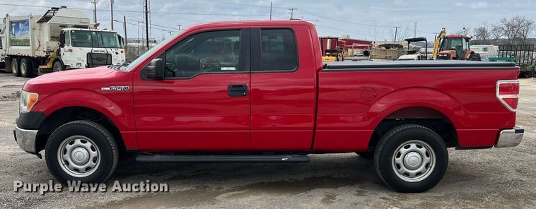 image for item KV9878 2013 Ford F150 SuperCab pickup truck