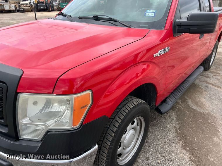 image for item KV9878 2013 Ford F150 SuperCab pickup truck