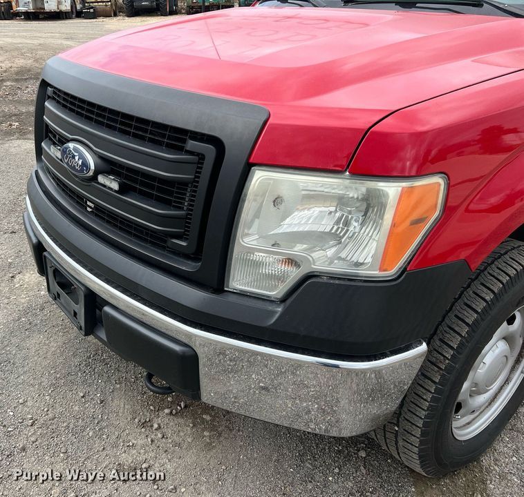 image for item KV9878 2013 Ford F150 SuperCab pickup truck