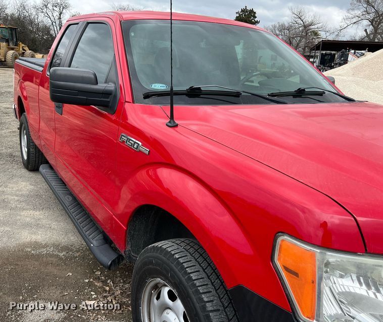 image for item KV9878 2013 Ford F150 SuperCab pickup truck