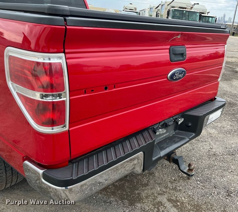 image for item KV9878 2013 Ford F150 SuperCab pickup truck
